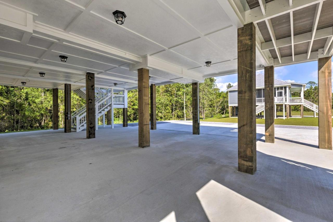 Coastal Waveland House Half Block To Pub Beach Luaran gambar